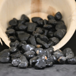 Pierre Roulée Onyx noir brésil 1,5/2cm