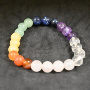 Bracelet 7 chakras 8mm