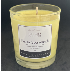 Bougie Pause Gourmande/Biscuits Epicés 100% cire naturelle