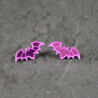 Boucles d'oreilles chauve souris
