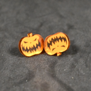 Boucles d'oreilles citrouille