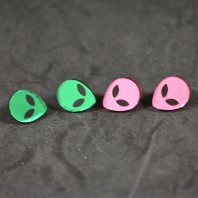 Boucles d'oreilles Alien