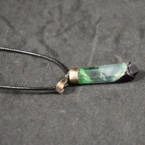 Pendentif Fluorite Pointe