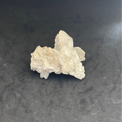 Mini Géode Quartz Blanc Grimsel des Alpes