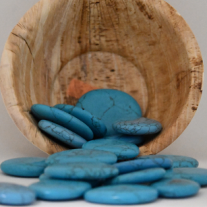Galet de Turquoise Reconstitué