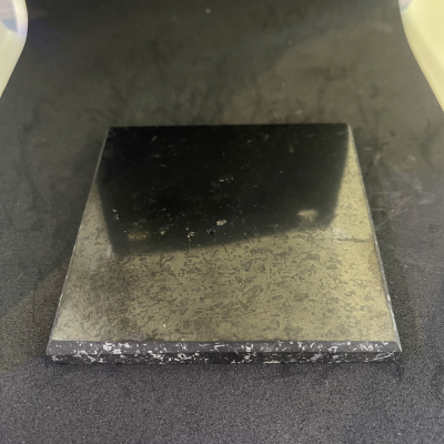 Plaque Shungite une face polie 10x10
