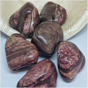 Pierre Roulée Rhodonite de Bulgarie