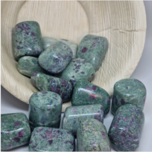 Pierre Roulée Rubis Fuschite