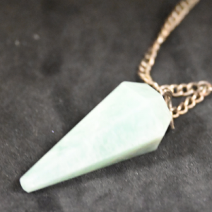 Pendule Hexagonal Amazonite du Pérou (qualitée A)