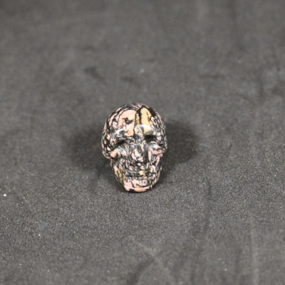 Crâne Rhodonite 20mm (qualité A+)