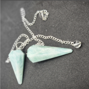 Pendule Hexagonal Amazonite du Pérou (qualitée A)