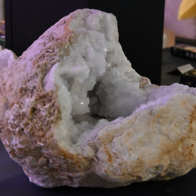 Géode Quartz Blanc Grande