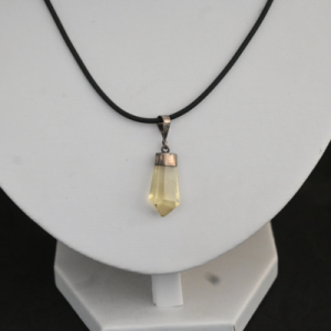 Pendentif Pointe Citrine